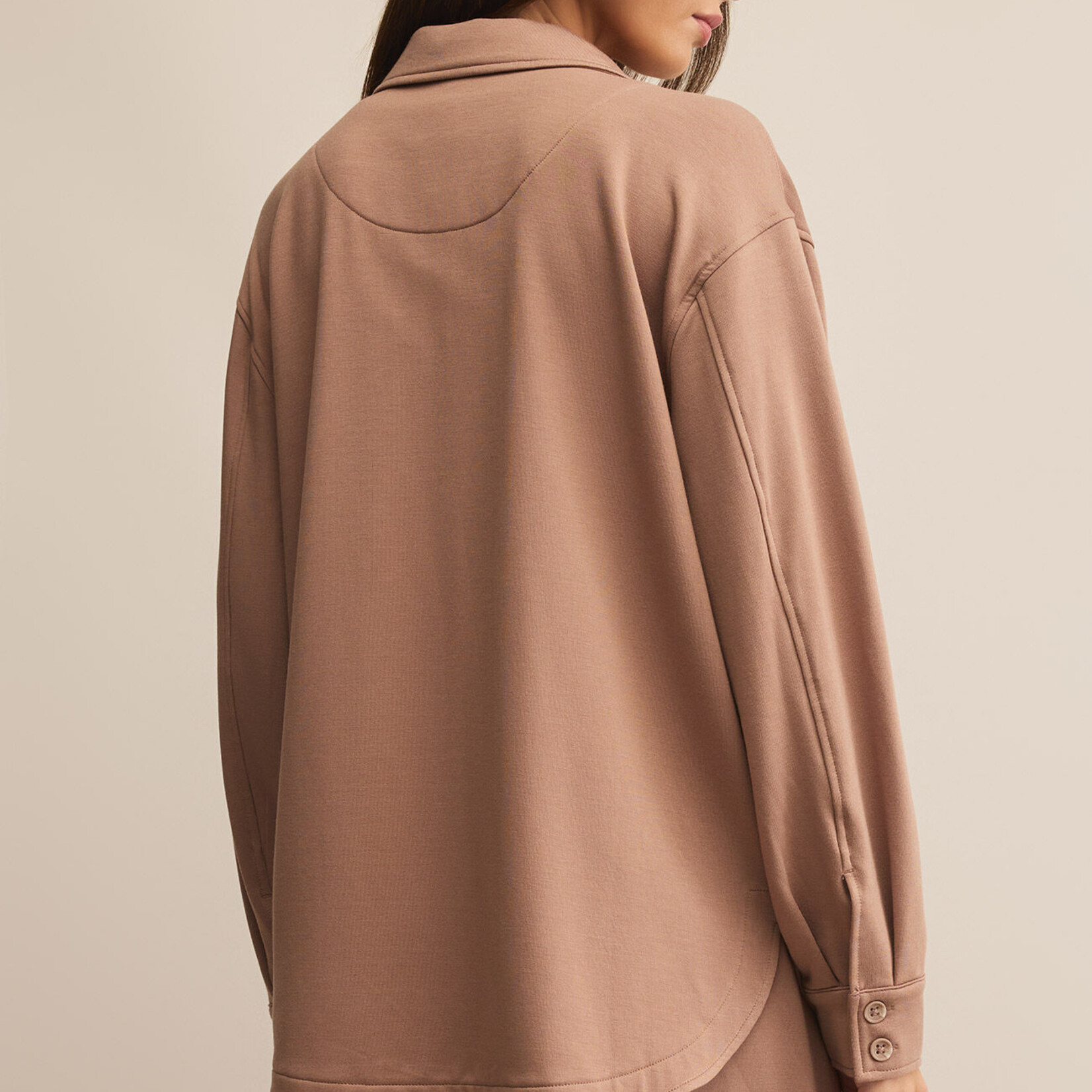 Z Supply Z Supply Layover Top Desert Taupe