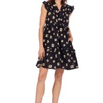 Mud Pie Mud Pie Reeves Flounce Dress Black