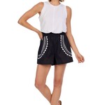 Mud Pie Mud Pie Humphrey Embroidery Shorts