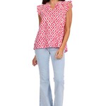 Mud Pie Mud Pie Beatrix Flutter Top