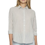 Flag and Anthem Flag & Anthem Crane Stripe Woven LS Shirt