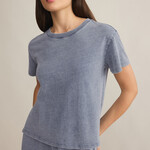 Z Supply Z Supply Go To Denim Tee Medium Indigo