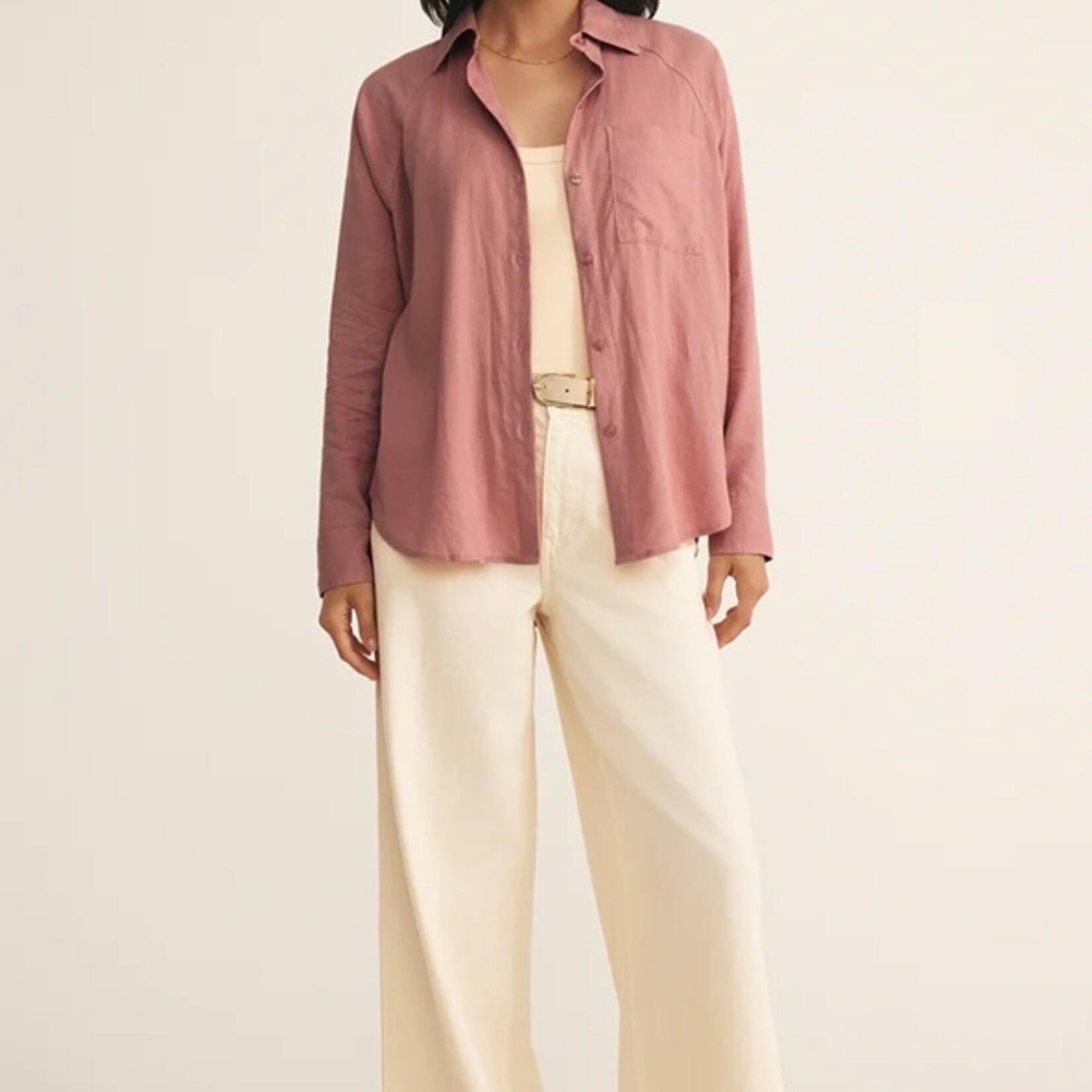 Z Supply Z Supply The Perfect Linen Top