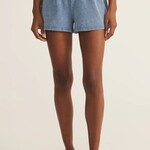 Z Supply Z Supply Scout Jersey Denim Short Medium Indigo
