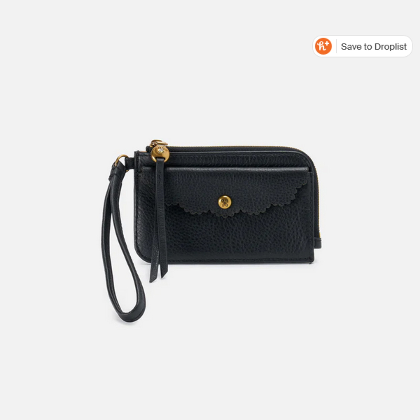 HOBO Hobo Tabby Card Wristlet Black