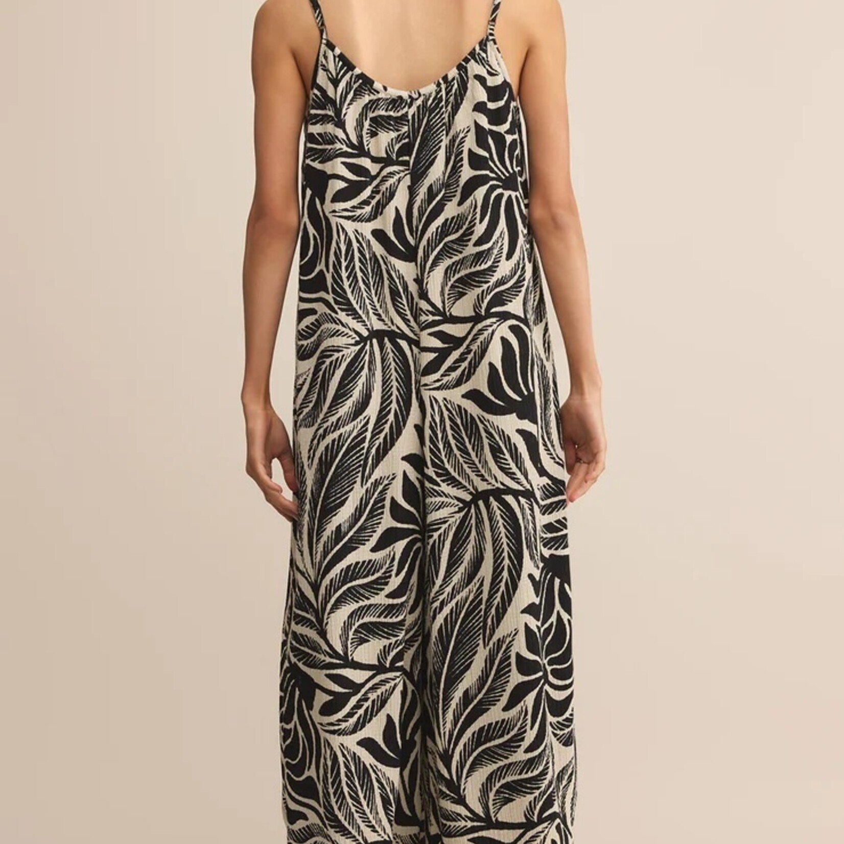Z Supply Z Supply Flared Isla Leaf Jumpsuit