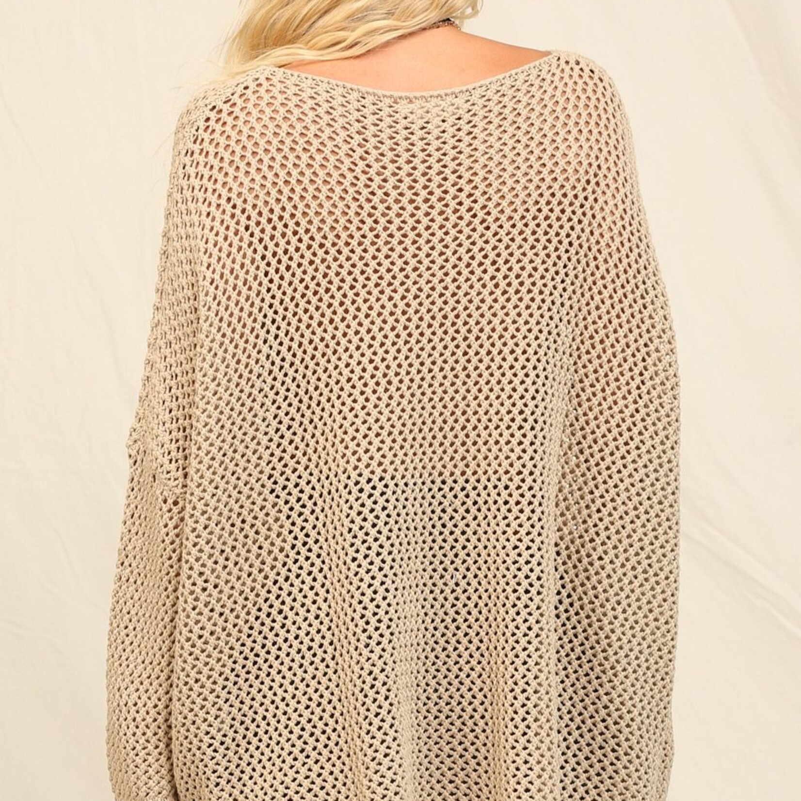 kye mi KyeMi Open Knit Sweater