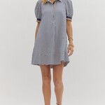 Entro Slate Blue Dress