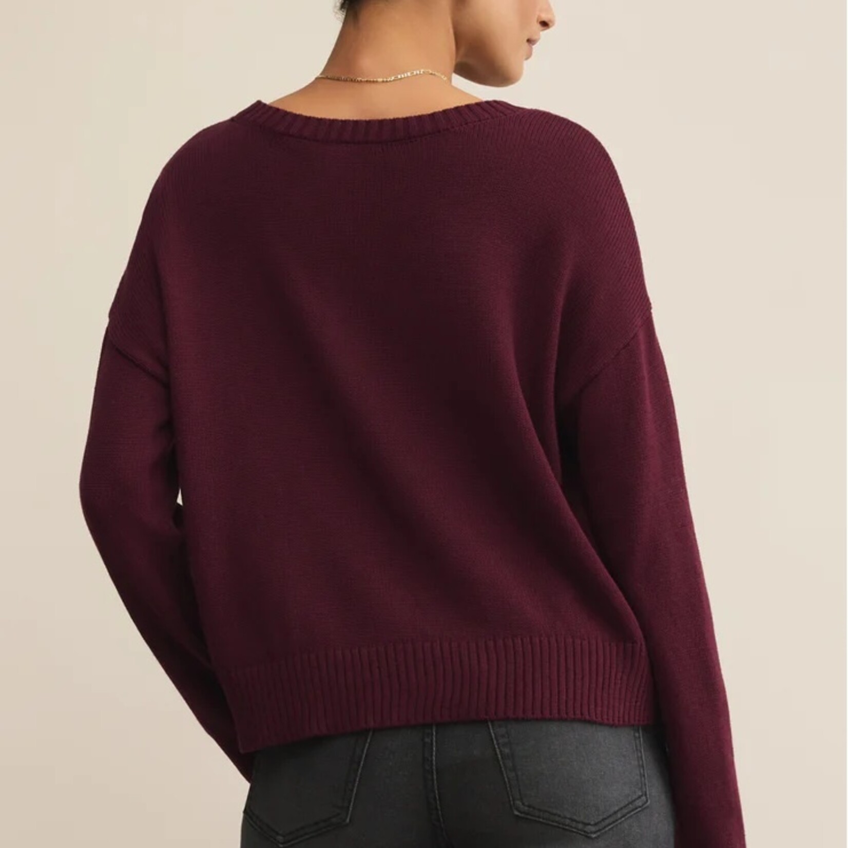 Z Supply ZSupply Sienna Merry Sweater Merlot
