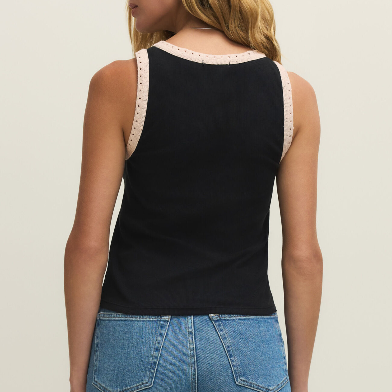 Z Supply Z Supply Clarke Rib Tank Black