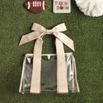 Mud Pie Mud Pie Tailgate Clear Tote