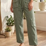 Carole Christian Carole Christian Olive Utility Pants