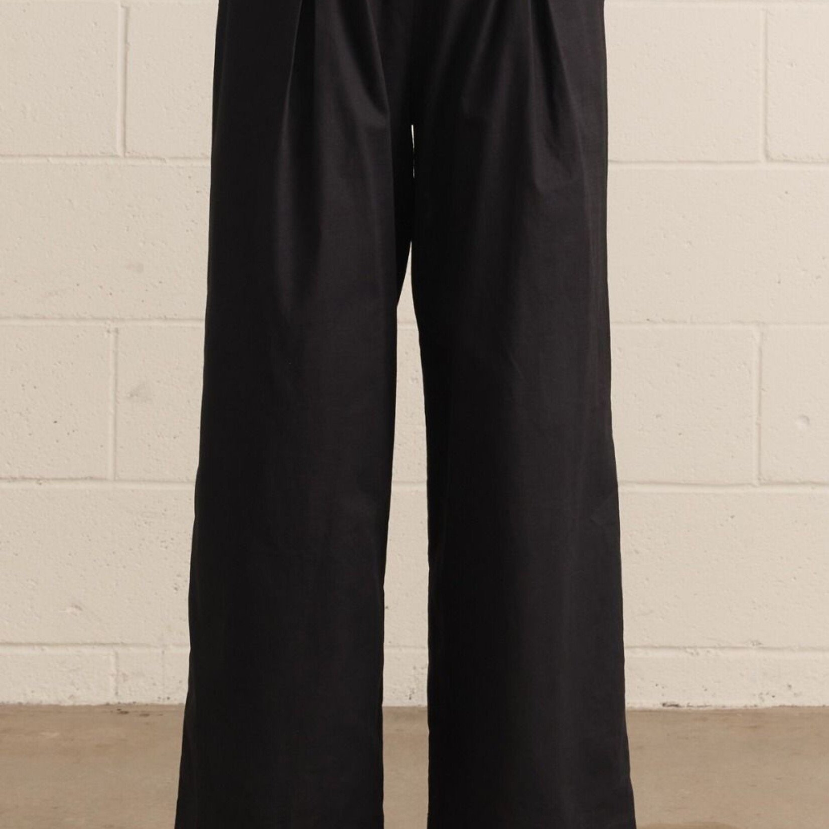 Entro Black Drawstring Pants