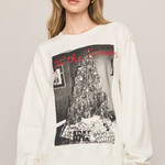 Z Supply Z Supply Boyfriend Sweatshirt Vintage Tree