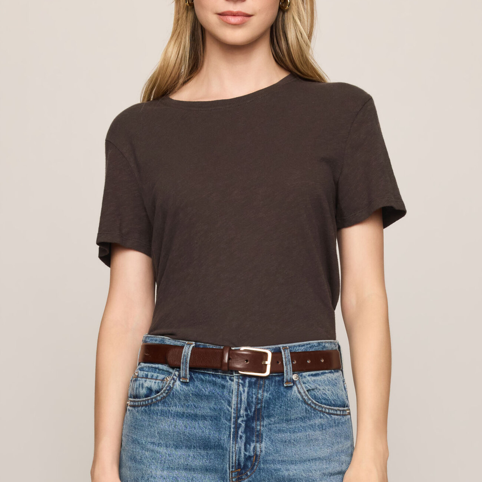 Z Supply Z Supply Foundation Tee Cocoa Bean
