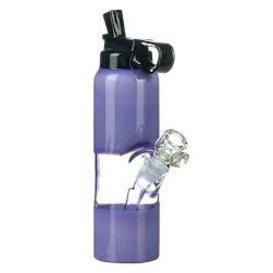 Empire  Glassworks Mini Rig Water Bottle Purple
