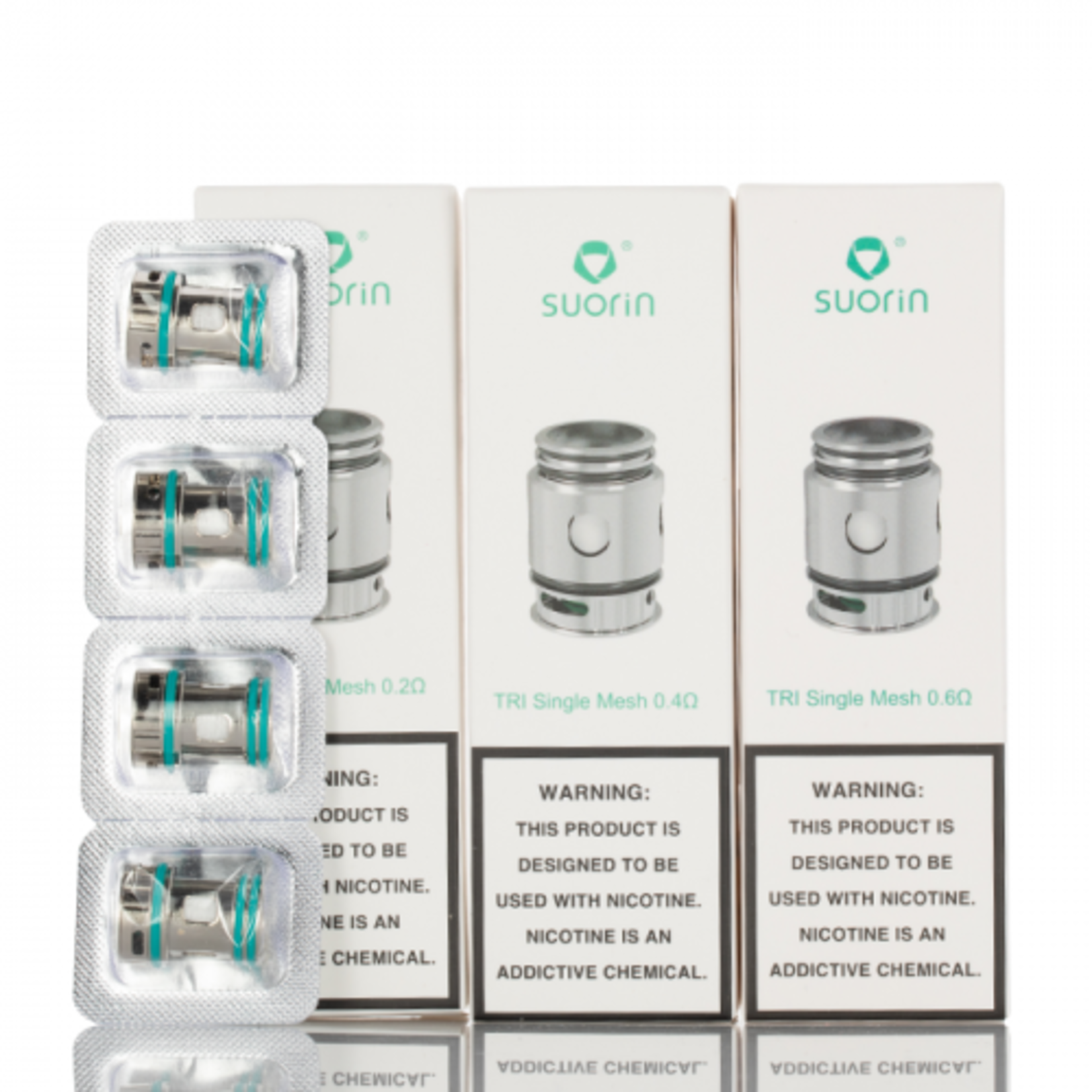 Suorin Suorin Trio Mesh Coils 4 pack