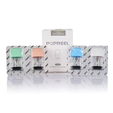 Uwell Popreel P1 Replacement Pods - 1.2Ω (4 Pack)