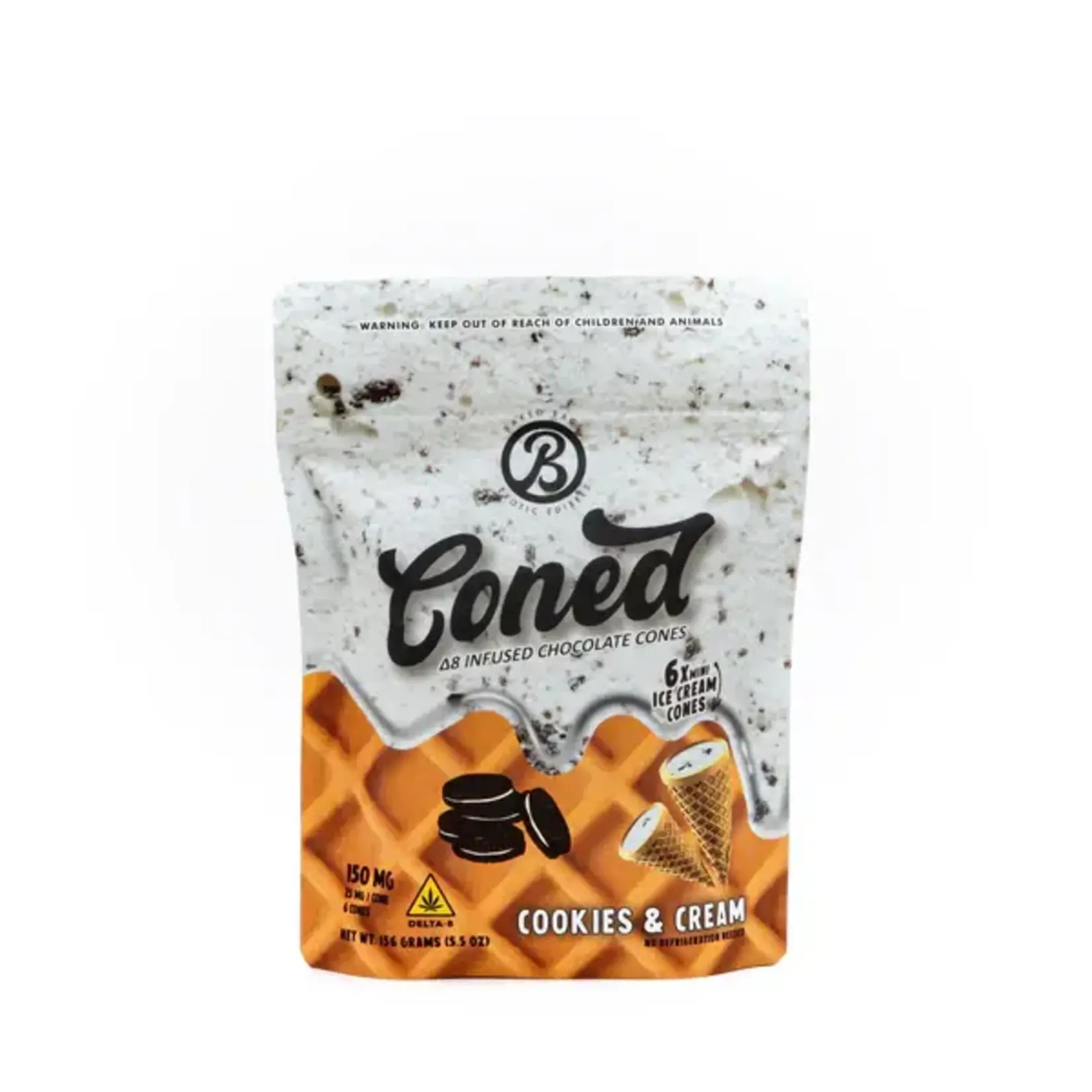 Baked Bags Baked Bags Coned 6ct - 600mg