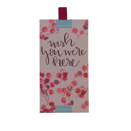 LoveOlli LoveOlli Wish you Were Here Scented Sachet LoveOlli LoveOlli Wish you Were Here Scented Sachet