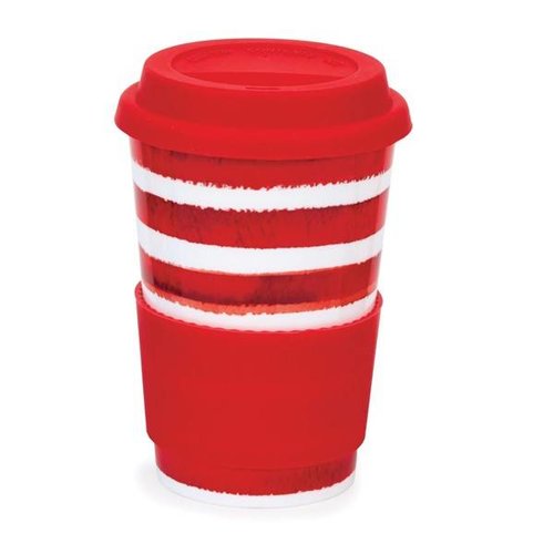 Dunoon Dunoon Travel Mug Hoopla Red Dunoon Dunoon Travel Mug Hoopla Red