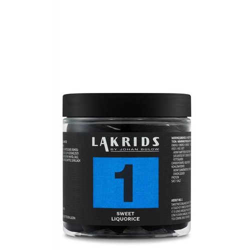 Lakrids by Bulow Lakrids #1 Sweet Liquorice Lakrids by Bulow Lakrids #1 Sweet Liquorice