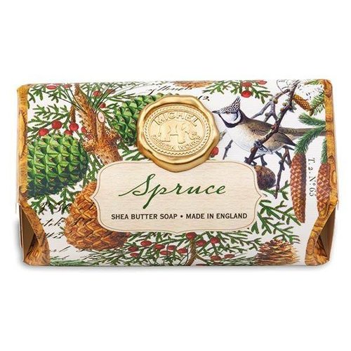 Michel Design Works Michel Spruce Large Bath Soap Bar Michel Design Works Michel Spruce Large Bath Soap Bar