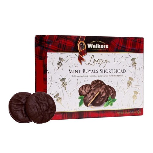 Walker's Shortbread Co. Walkers Luxury Mint Royals Shortbread Walker's Shortbread Co. Walkers Luxury Mint Royals Shortbread