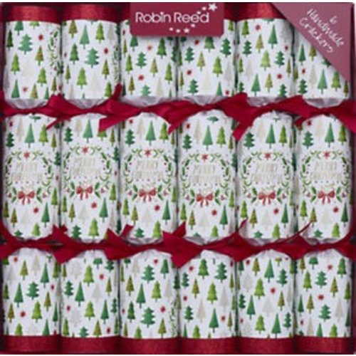 Robin Reed Merry Christmas - Trees -6 count Robin Reed Merry Christmas - Trees -6 count
