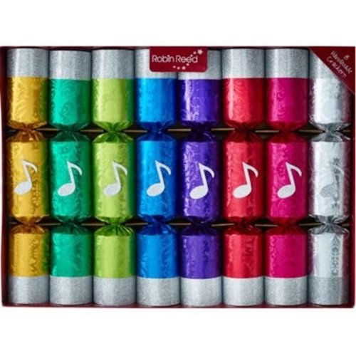 Robin Reed Handbells Musical Crackers - 8 Count Robin Reed Handbells Musical Crackers - 8 Count
