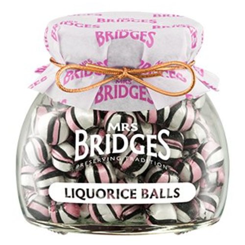 Mrs. Bridges Mrs. Bridges Liquorice Balls Jar Mrs. Bridges Mrs. Bridges Liquorice Balls Jar