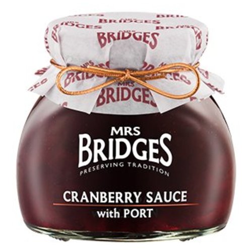 Mrs. Bridges Mrs. Bridges Cranberry Sauce with Port Mrs. Bridges Mrs. Bridges Cranberry Sauce with Port