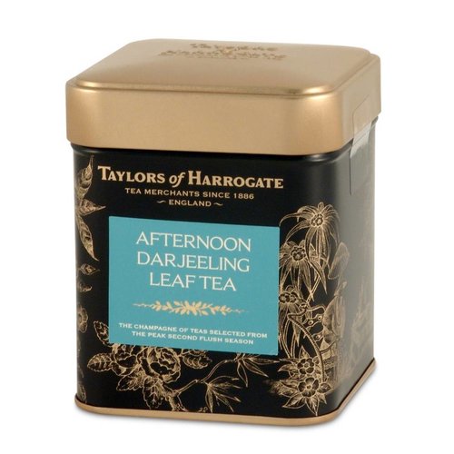 Taylor's of Harrogate Afternoon Darjeeling Loose Tea Tin Taylor's of Harrogate Afternoon Darjeeling Loose Tea Tin