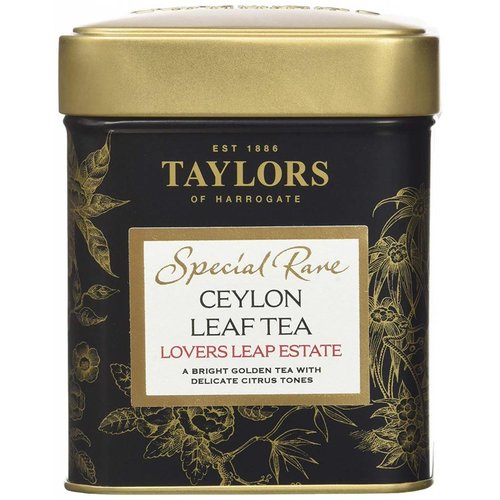 Taylor's of Harrogate Taylor's of Harrogate Ceylon Special Rare Lovers Leap Estate Tea Tin Taylor's of Harrogate Taylor's of Harrogate Ceylon Special Rare Lovers Leap Estate Tea Tin
