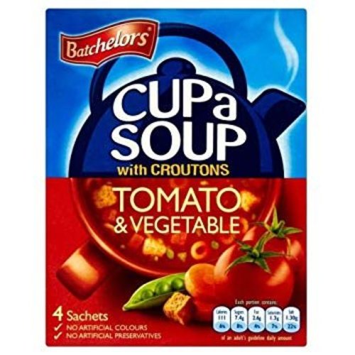 Batchelors Batchelor's Cup-a-Soup Tomato Vegetable Batchelors Batchelor's Cup-a-Soup Tomato Vegetable