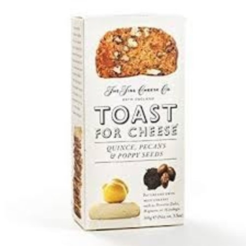 The Fine Cheese Company The Fine Cheese Co. Toast for Cheese Quince, Pecans, & Poppy Seeds The Fine Cheese Company The Fine Cheese Co. Toast for Cheese Quince, Pecans, & Poppy Seeds