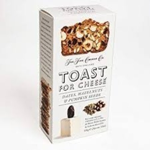 The Fine Cheese Company The Fine Cheese Co. Toast for Cheese Dates, Hazelnuts & Pumpkin Seeds The Fine Cheese Company The Fine Cheese Co. Toast for Cheese Dates, Hazelnuts & Pumpkin Seeds