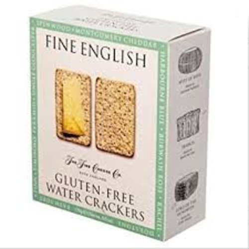 The Fine Cheese Company Fine English Gluten Free Water Crackers The Fine Cheese Company Fine English Gluten Free Water Crackers