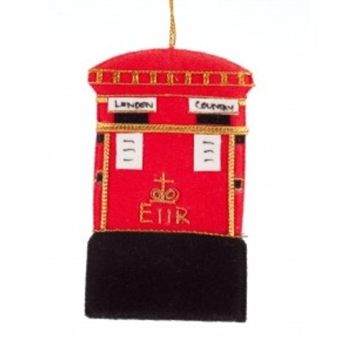 St. Nicolas St. Nicolas Post Box Ornament St. Nicolas St. Nicolas Post Box Ornament
