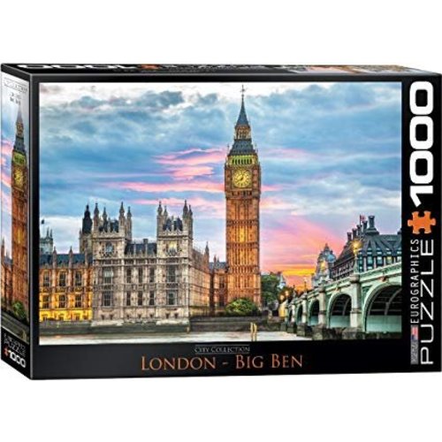 Eurographics Inc. Eurographics 1000 Piece Puzzle London Big Ben Eurographics Inc. Eurographics 1000 Piece Puzzle London Big Ben