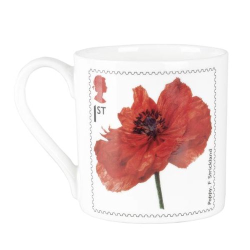 Imperial War Museums Poppy Stamp Mug Imperial War Museums Poppy Stamp Mug