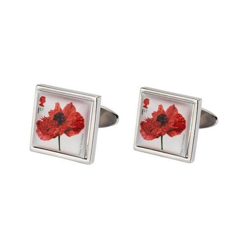 Imperial War Museums Imperial War Museum Poppy cufflinks Imperial War Museums Imperial War Museum Poppy cufflinks