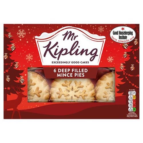 Mr. Kipling Mr Kipling Mince Pies 6pk Mr. Kipling Mr Kipling Mince Pies 6pk