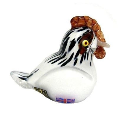 Langham Glass Langham Glass White Hen Langham Glass Langham Glass White Hen