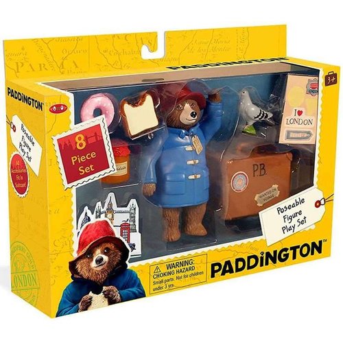 Paddington Bear Paddington Poseable Figure Play Set Paddington Bear Paddington Poseable Figure Play Set