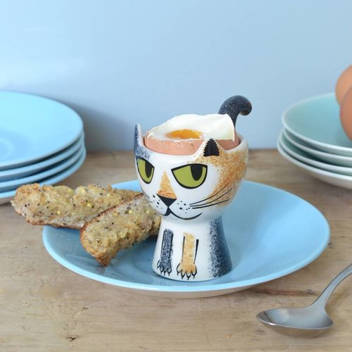 Hannah Turner Hannah Turner Tortoise Shell Cat Egg Cup Hannah Turner Hannah Turner Tortoise Shell Cat Egg Cup