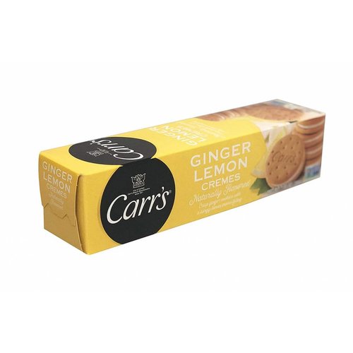 Carrs Ginger Lemon Cremes Carrs Ginger Lemon Cremes