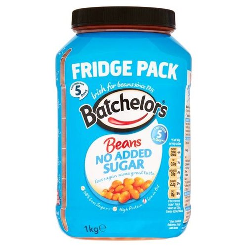Batchelors Batchelors Baked Beans No Sugar Added Fridge Pack Batchelors Batchelors Baked Beans No Sugar Added Fridge Pack