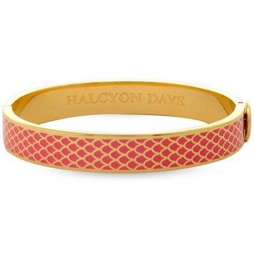 Halcyon Days Halcyon Days Salamander Bangle - Coral and Gold Halcyon Days Halcyon Days Salamander Bangle - Coral and Gold
