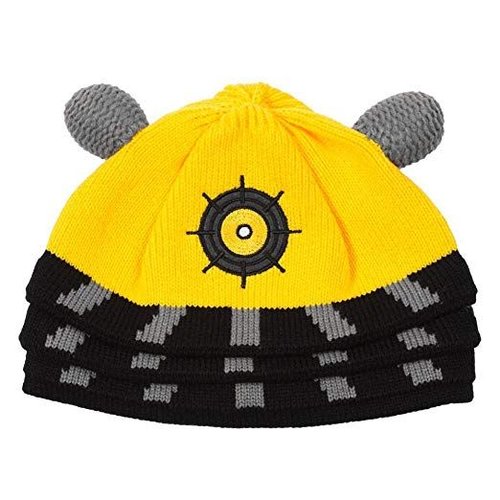 Doctor Who Dalek Beanie Yellow Doctor Who Dalek Beanie Yellow